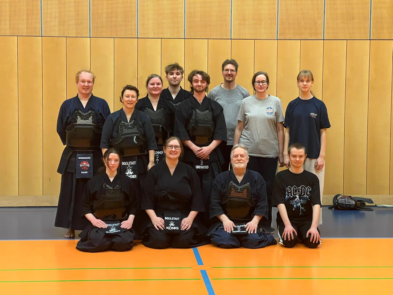Kooperationstraining mit Kendo-Dojo Ingolstadt